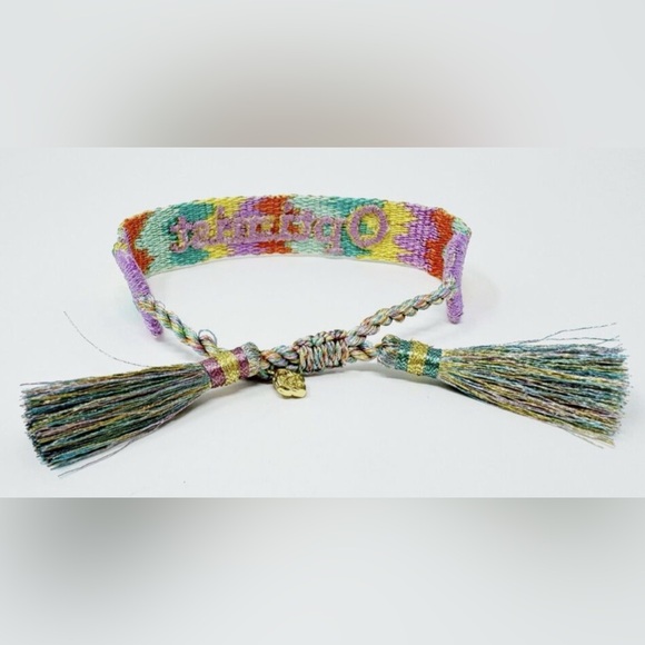 Kendra Scott Optimist Woven 14K Plated Friendship Bracelet - Picture 4 of 4